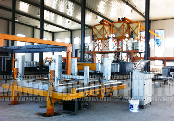 石膏墻板機圖片 石膏墻板機圖片